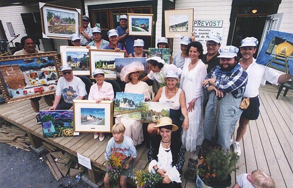 Symposium de peinture 1998  la gare de Prvost