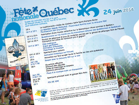 fête nationale du Québec à Prévost 2014