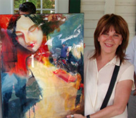 Pierrette Lachaine, artiste peintre