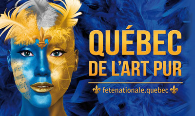 Fête nationale du Québec à la gare de Prévost,  dans les Laurentides 2016