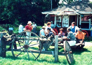 Pique-nique au ranch