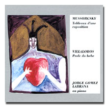 CD musique MUSSORGSKY pianiste Jorge Gomez Labrana